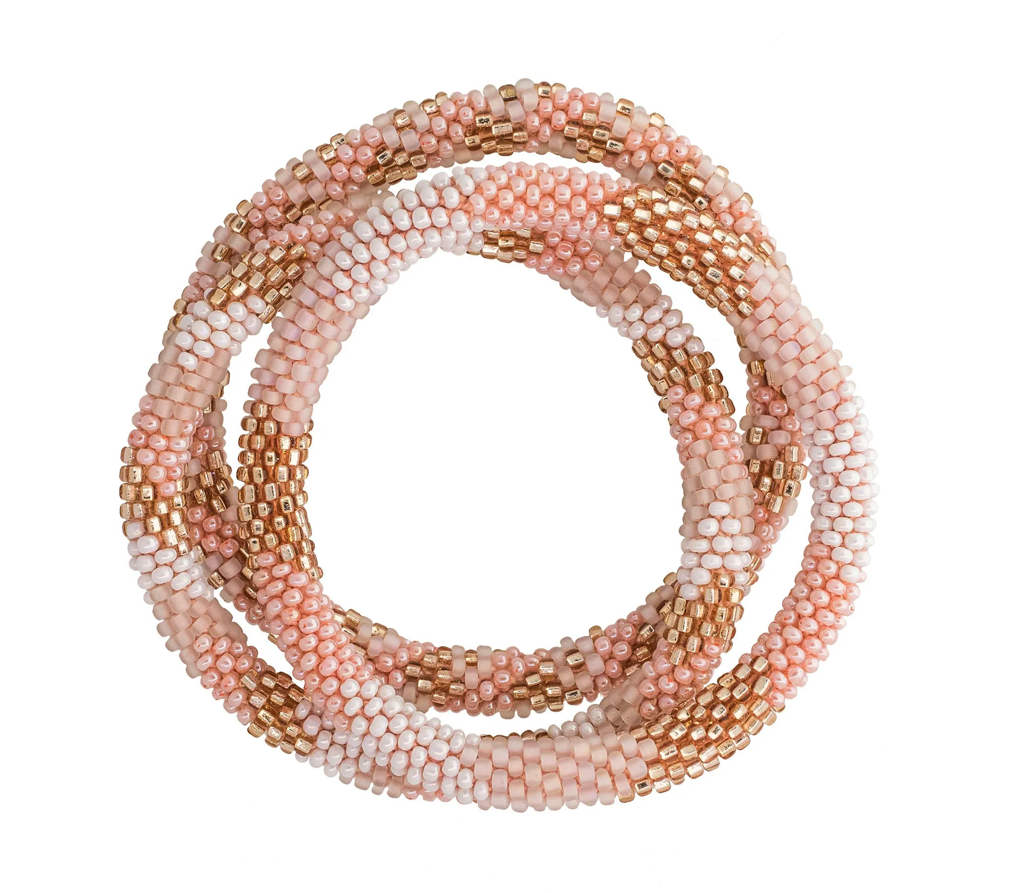 8 inch Roll-On® Bracelets <br> Blush