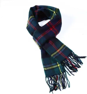 A.WAVE Softer than Cashmere Wool Touch Tassel Ends Plaid Check Solid Scarf