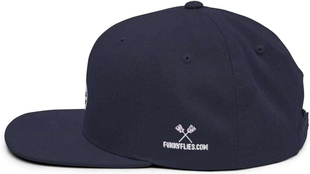 Circle Jerky Flat Brim Snapback Hat