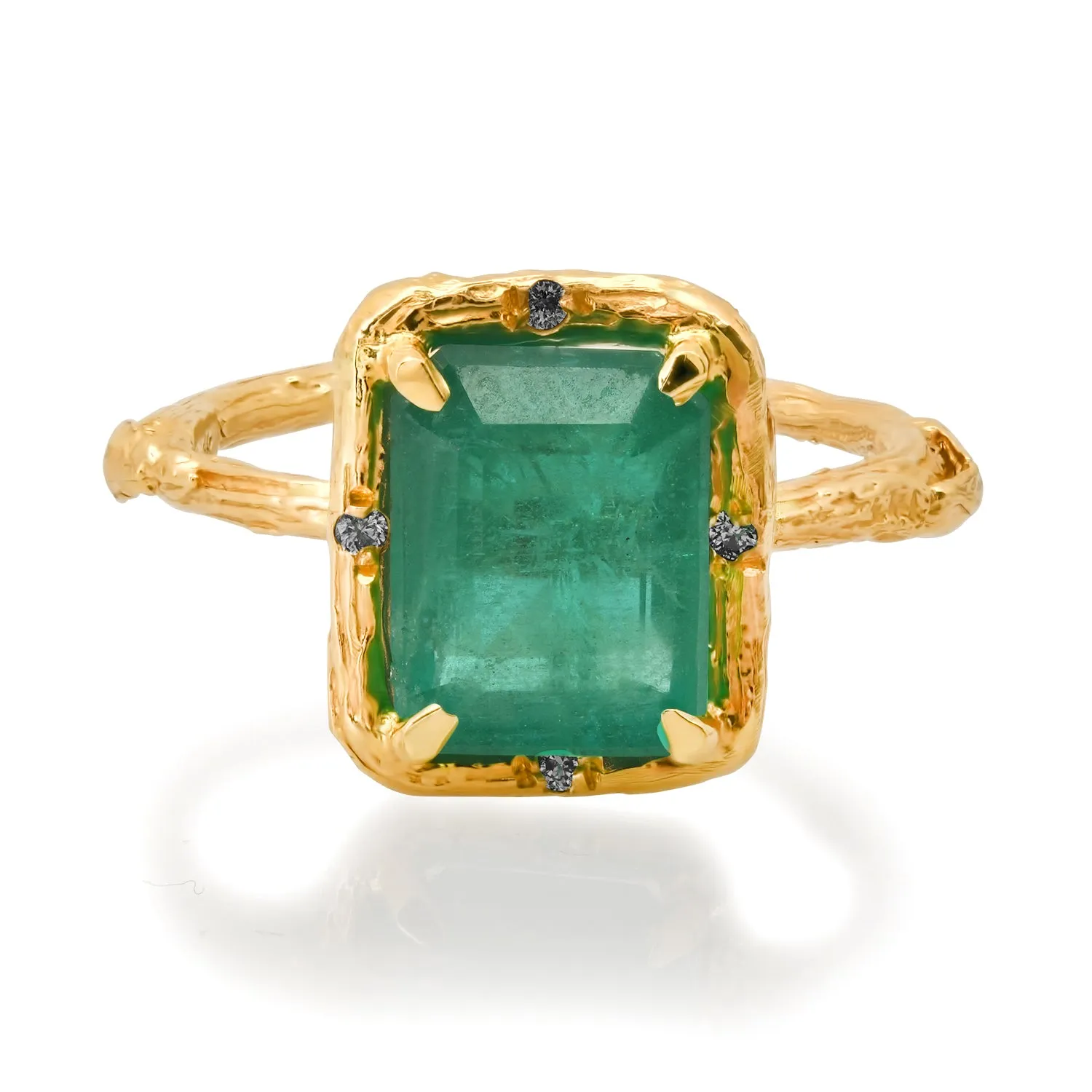 Emerald Glow Ring