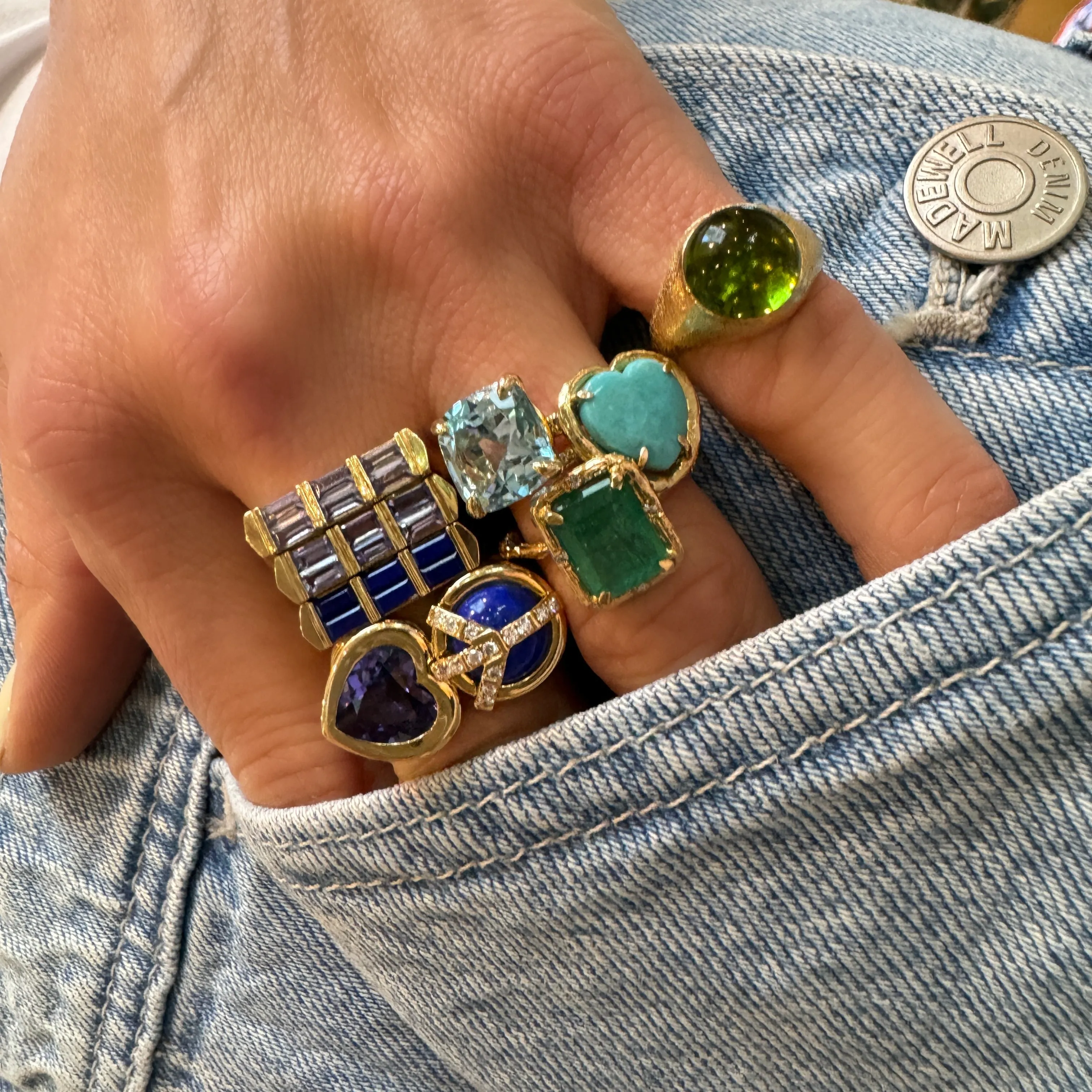 Emerald Glow Ring