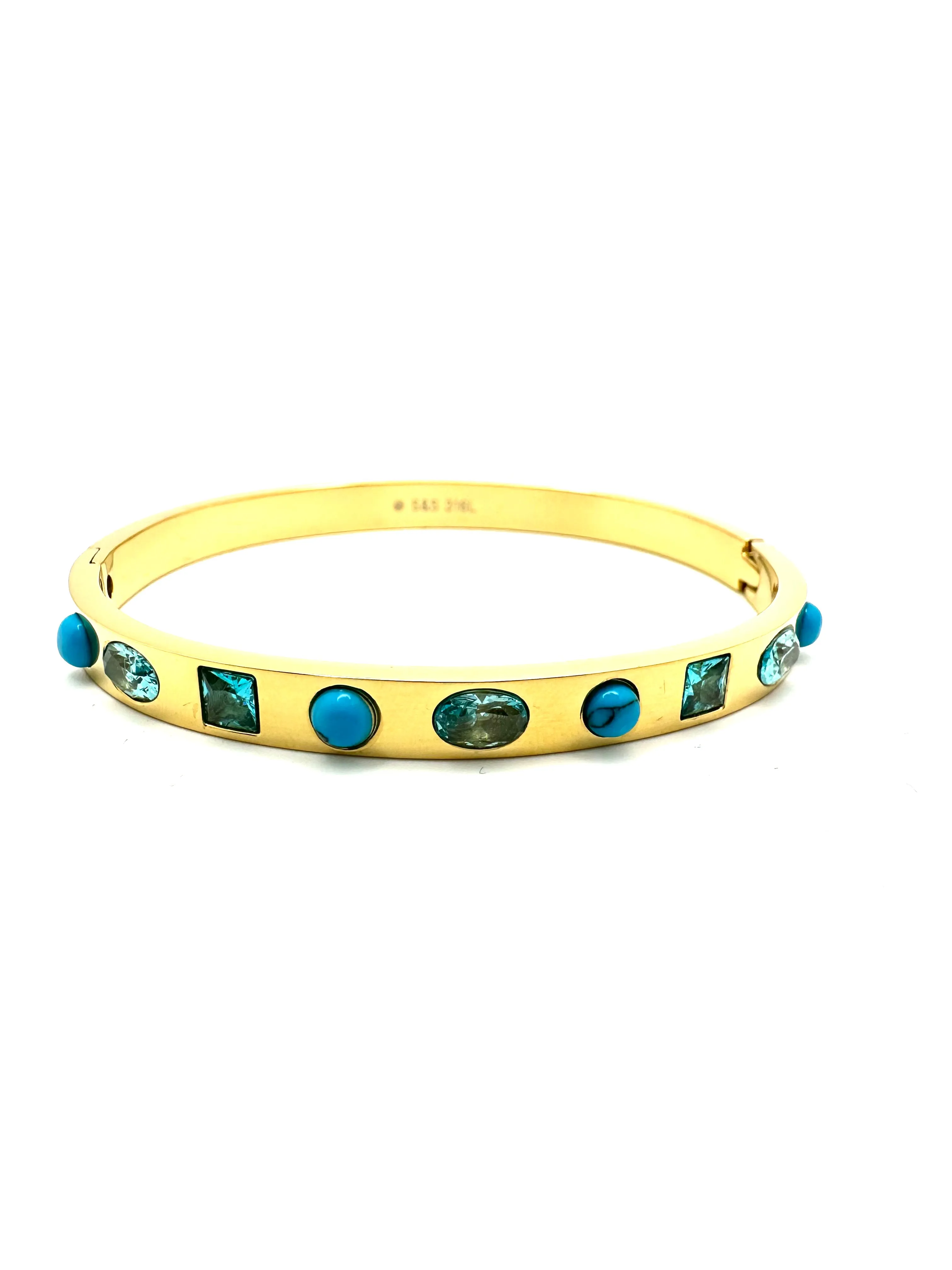 Multi Stone Bangle Bracelet