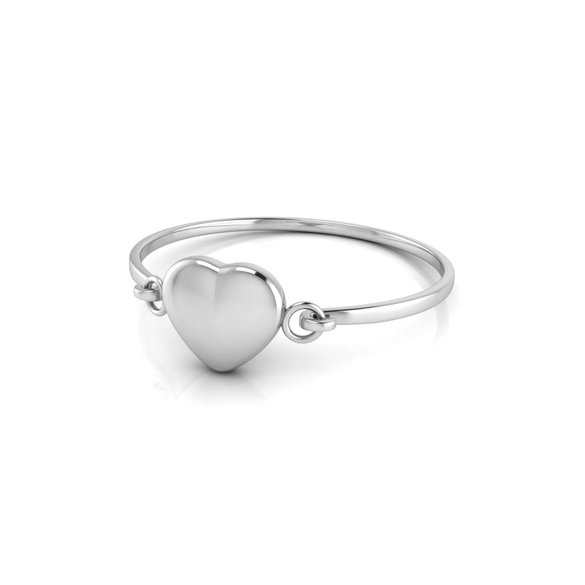Sterling Silver Bracelet - Heart Bracelet
