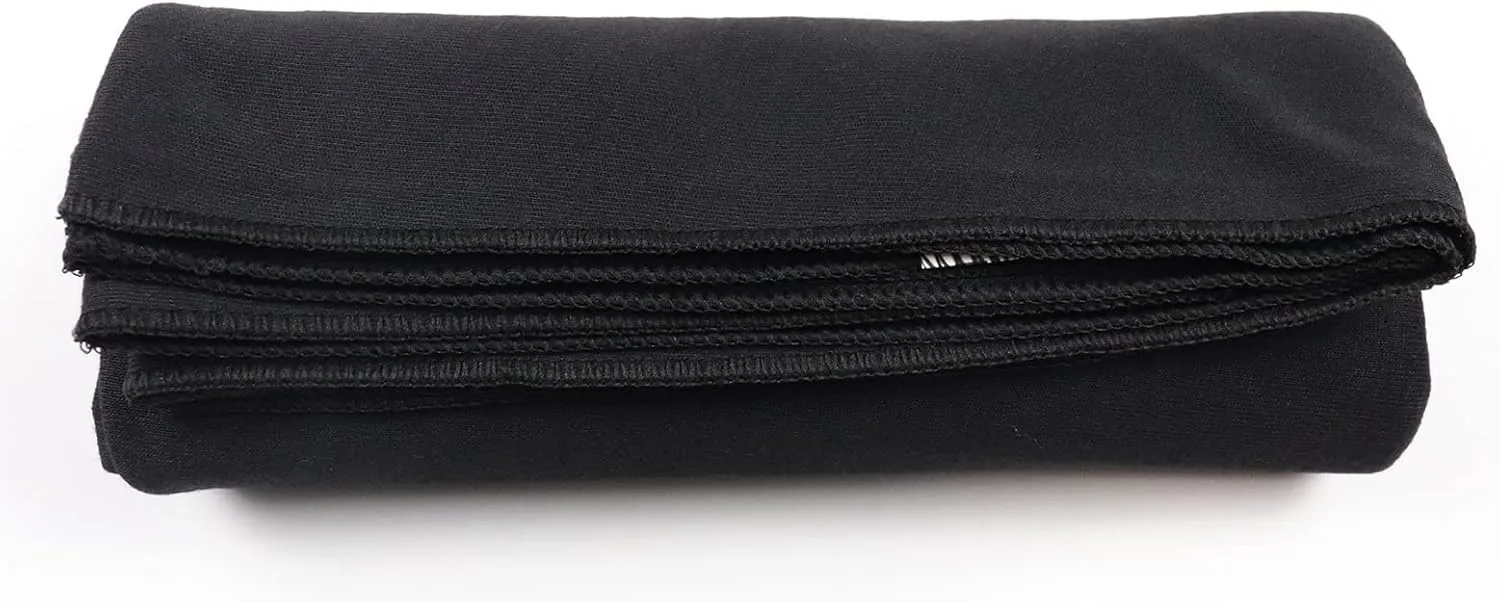 vabovin Head Wraps for Black Women Stretch Jersey Knit Turban Headwrap Solid Color Headscarf Headband Shawl
